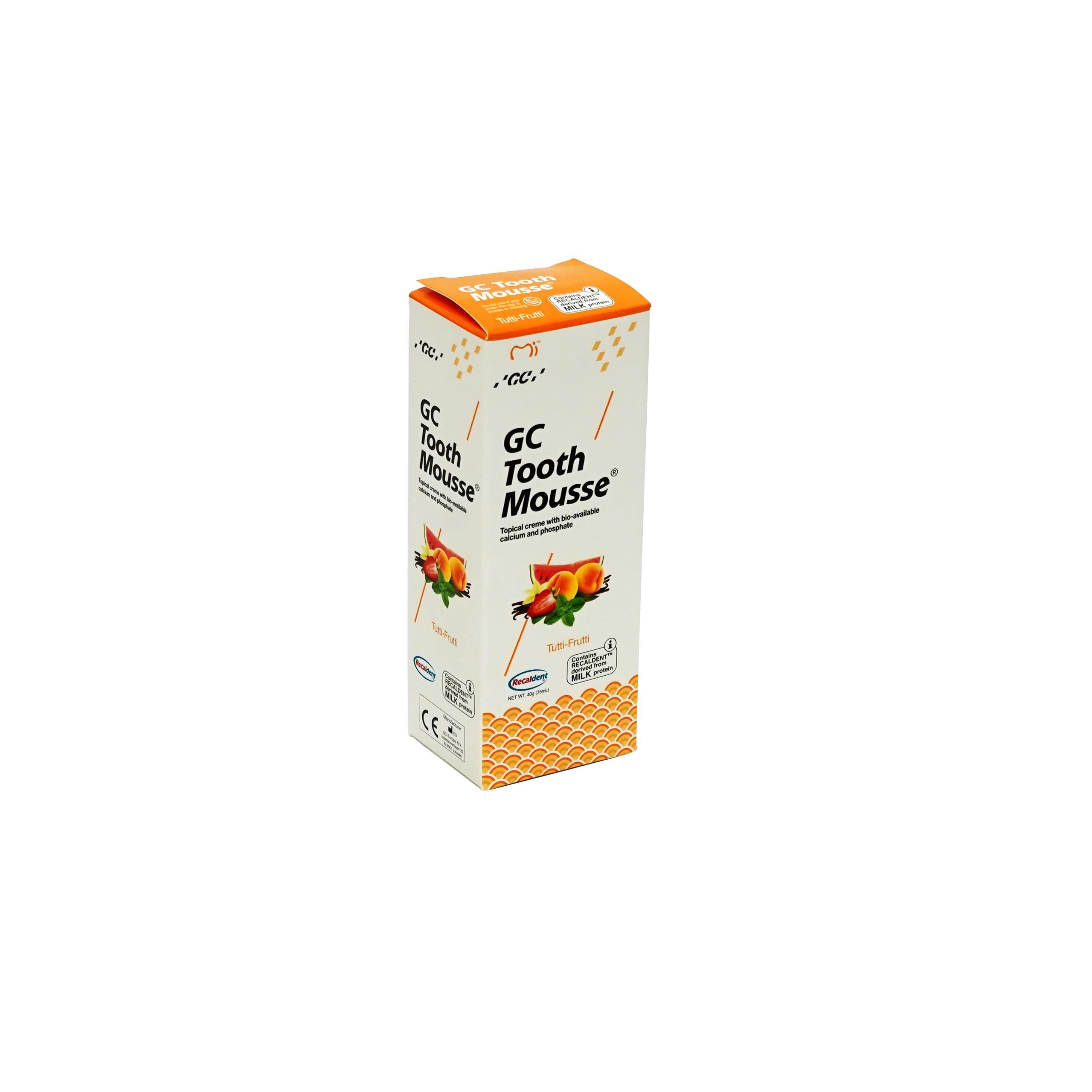 G C Tooth Mousse 40g Gc- Tutti Frutti